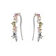 earclimber sterling silver earrings