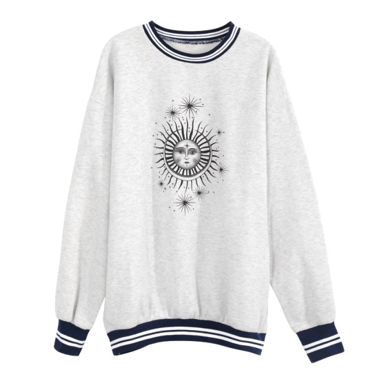 el sol oversized vintage crewneck