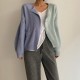 two-tone cardigan